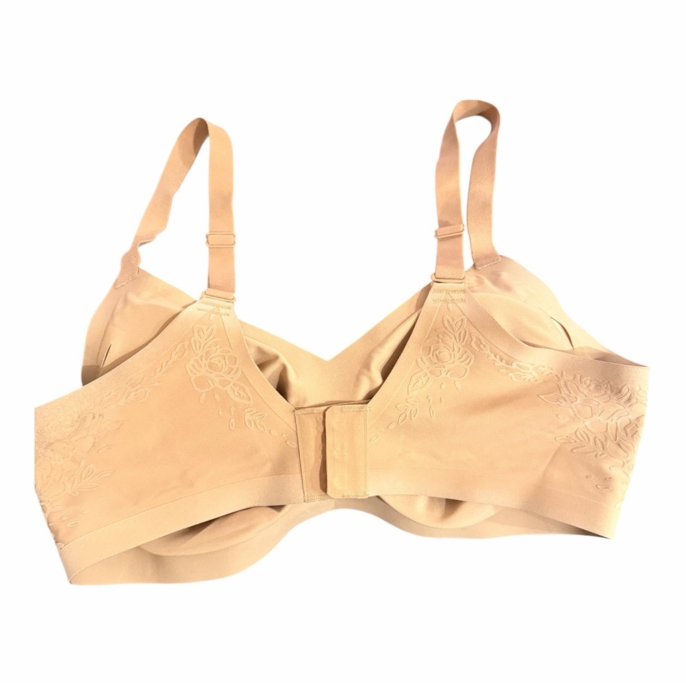 Honey Love Silhouette Roses Bra in Sand Size L - Picture 6 of 16
